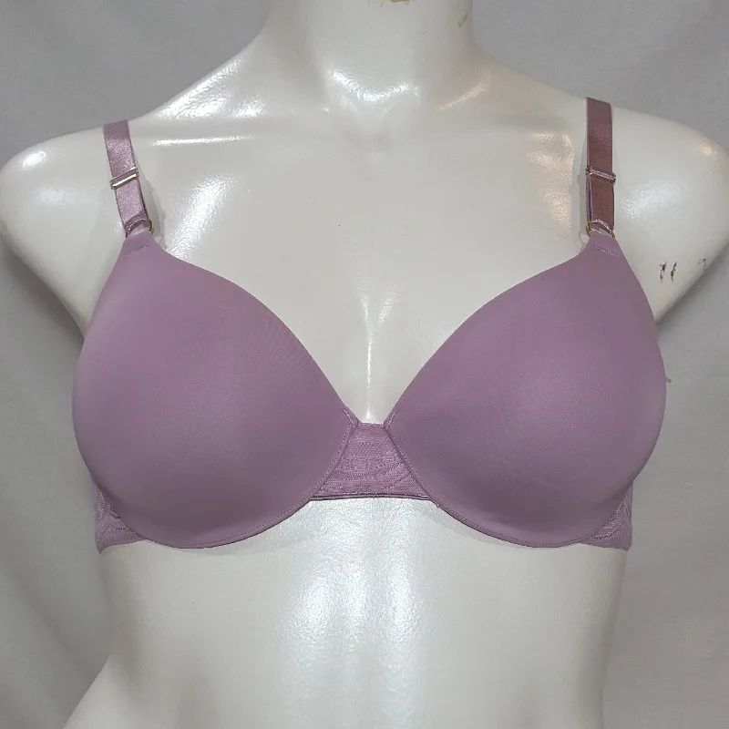Maidenform 9621 Weightless Comfort Extra Coverage TShirt UW Bra 36D Lavender NWT