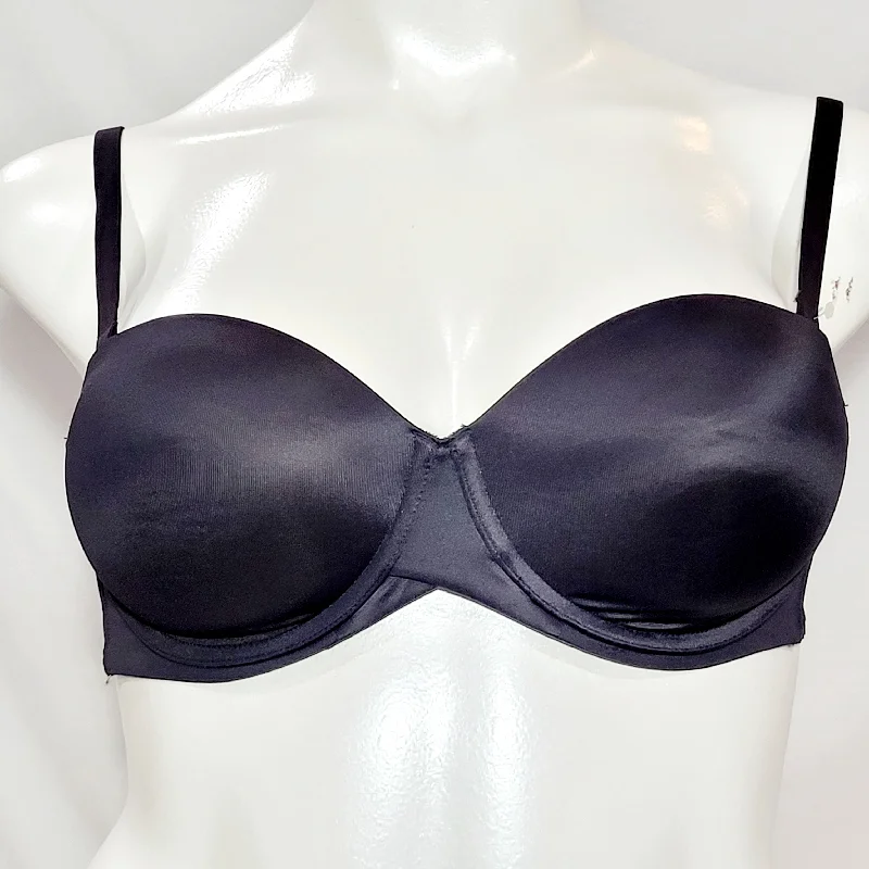 Maidenform SE6990 Self Expressions Stay Put Strapless Underwire Bra 38D Black WITH STRAPS Maidenform SE6990 Self Expressions Stay Put Strapless Underwire Bra 38D Black WITH STRAPS