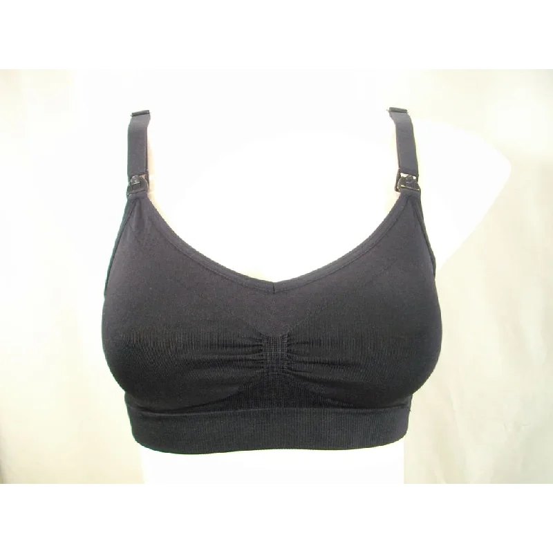 Medela Basics Collection Seamless Nursing Wire Free Bra Size SMALL Black NWT