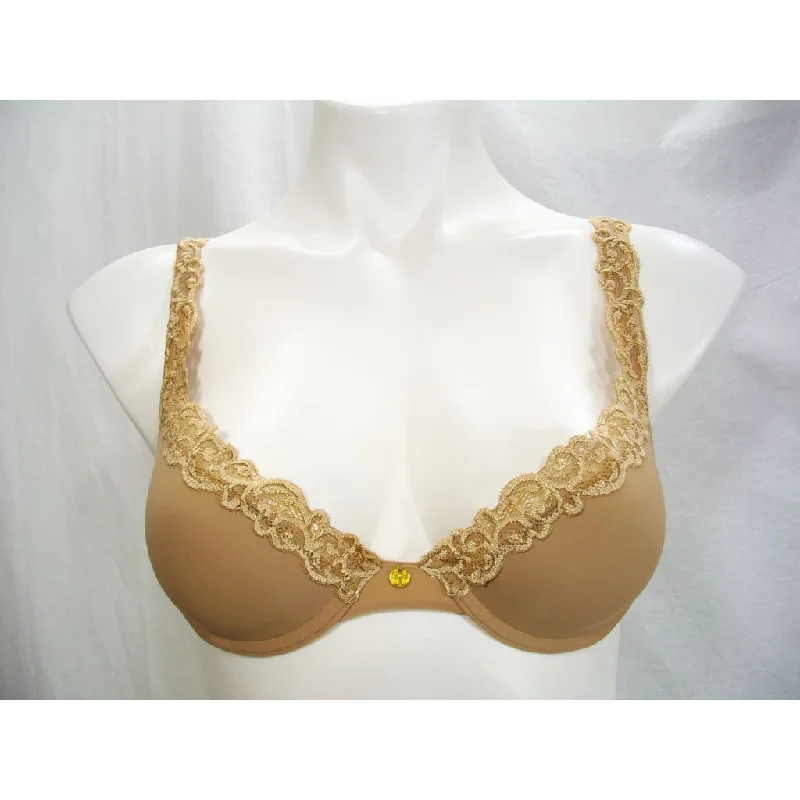 Natori 733037 Contour Lace Underwire Bra 34A Beige