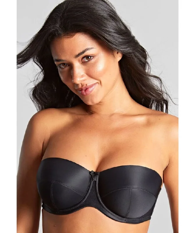 Panache Evie Underwired Strapless Bra - Black