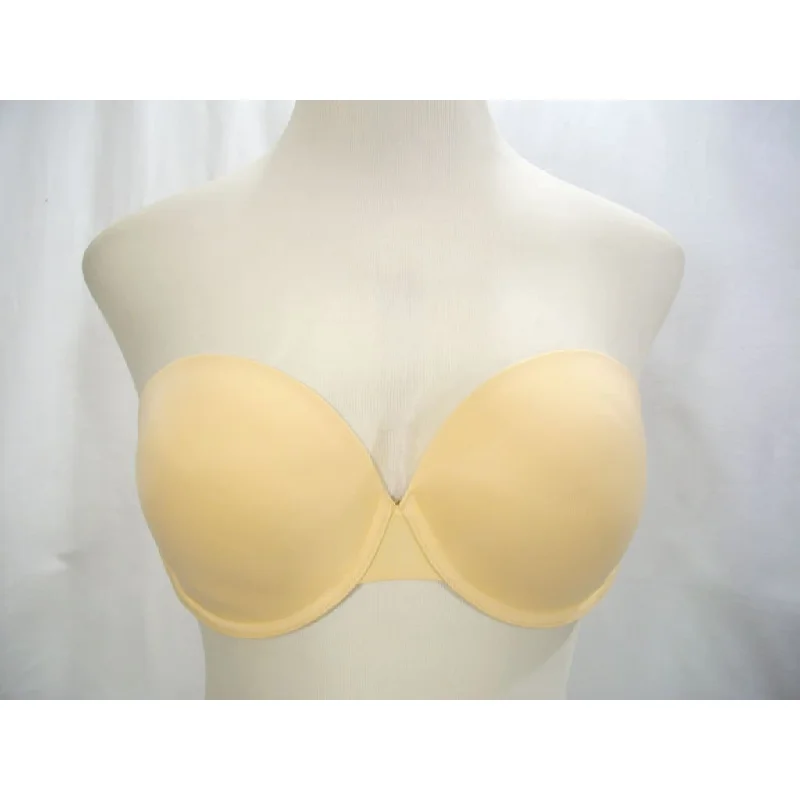 Panache SuperBra 3370 Porcelain Moulded Strapless UW Bra 34DD Nude NO STRAPS