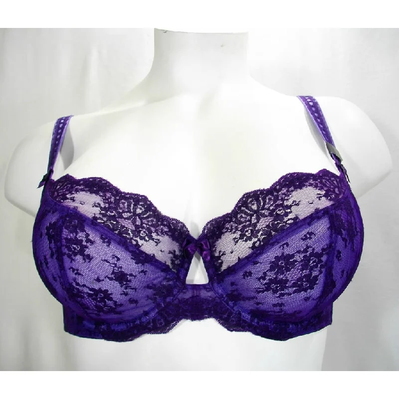 Paramour 115005 by Felina Captivate Unpadded 3 Part Cup Underwire Bra 34C African Violet Paramour 115005 by Felina Captivate Unpadded 3 Part Cup Underwire Bra 34C African Violet