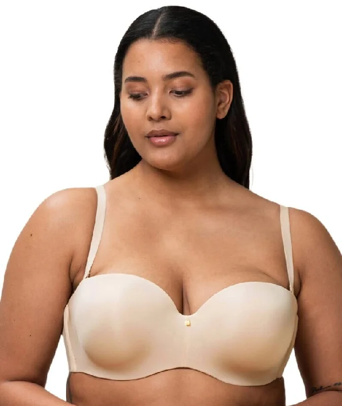 Triumph Body Make-Up Essentials Strapless Convertible Bra - Nude Beige
