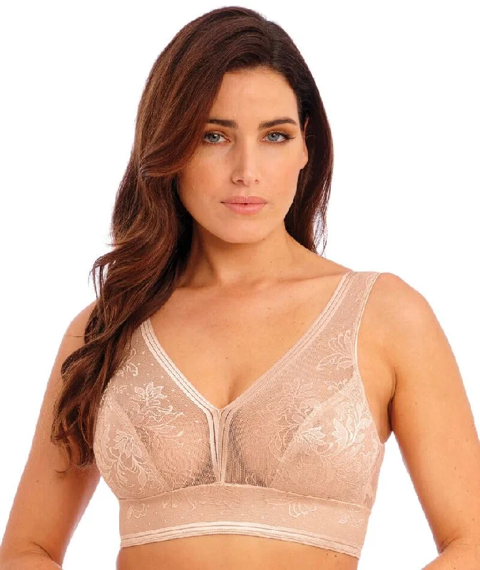 Wacoal Net Effects Bralette - Rose Dust